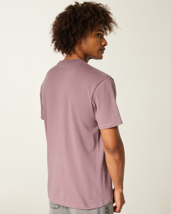 The Hollister Nice Tee, Deep Mauve view 2