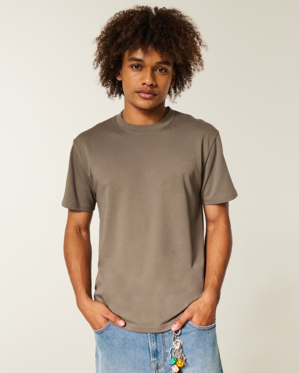 Relaxed Everyday Tee, Brown view 1