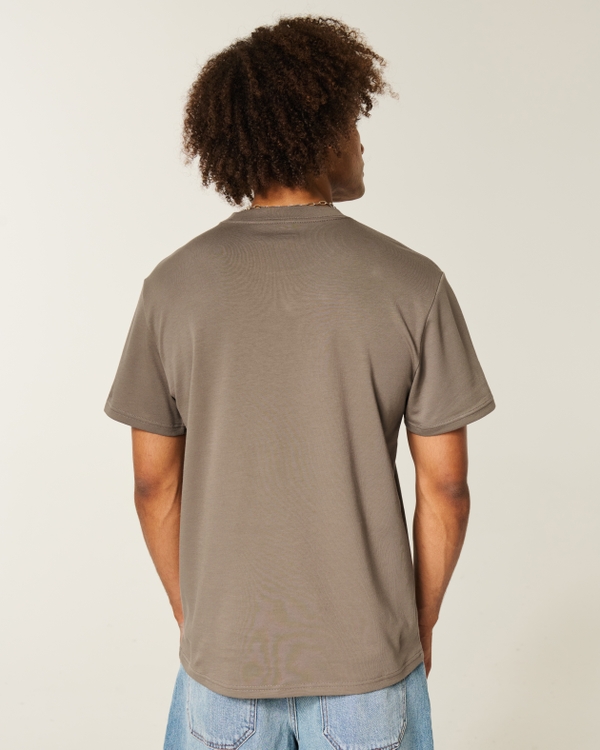 Relaxed Everyday Tee, Brown view 2