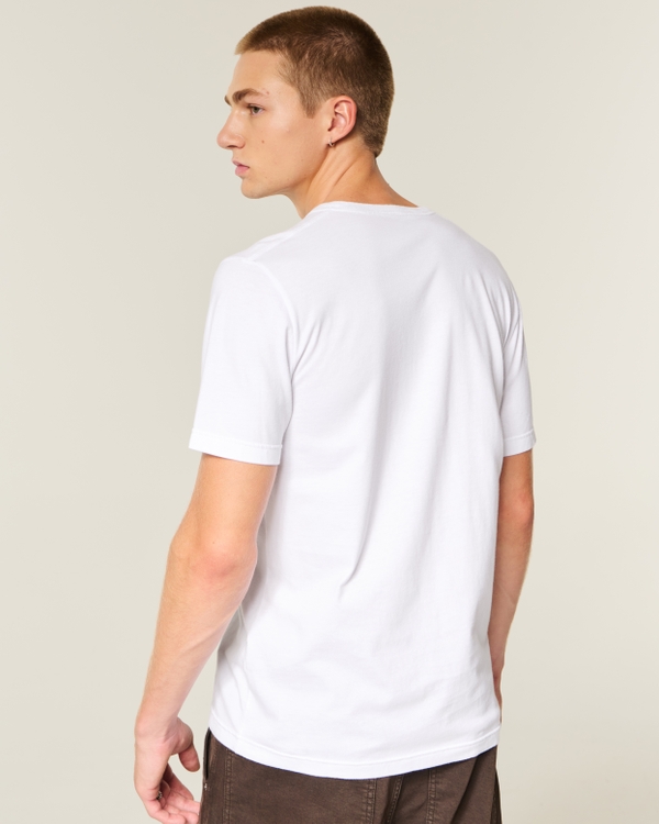 Slim Henley, White view 2