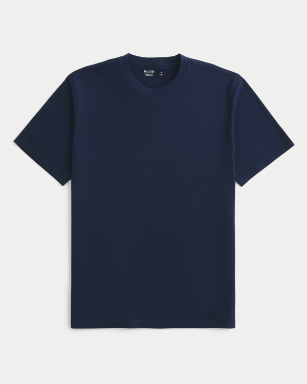 Classic Fit Crew T-Shirt, Navy view 1