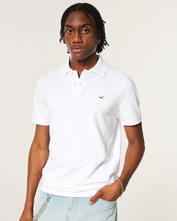 Vault Release Icon Polo, White view 1