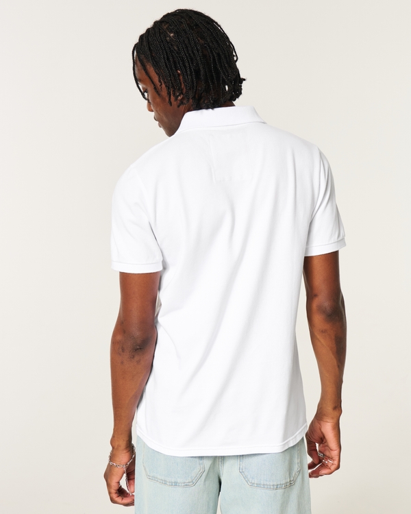 Vault Release Icon Polo, White view 2