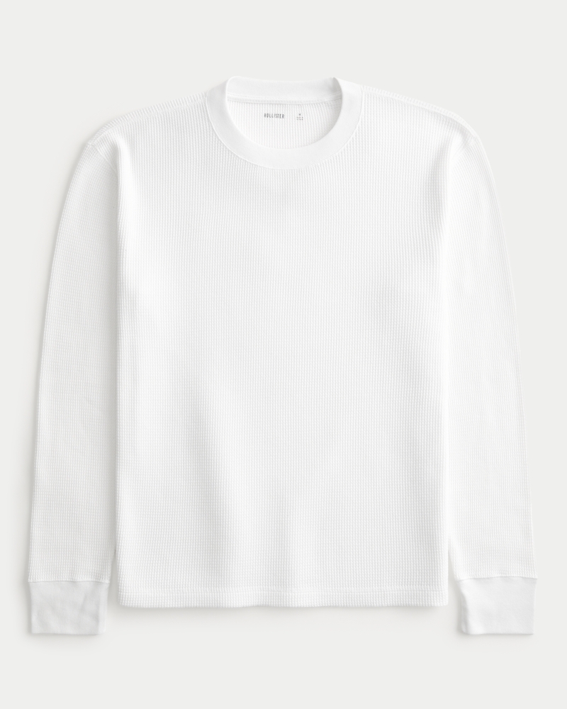 Long-Sleeve Thermal Crew T-Shirt