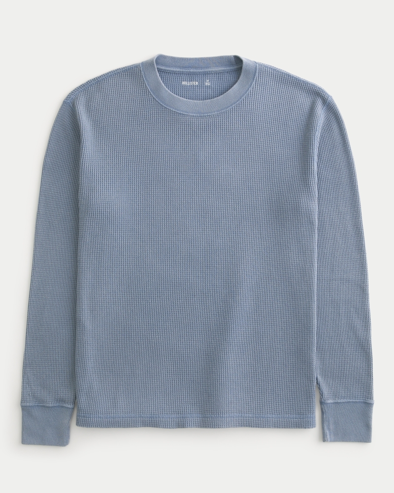 Long-Sleeve Thermal Crew T-Shirt