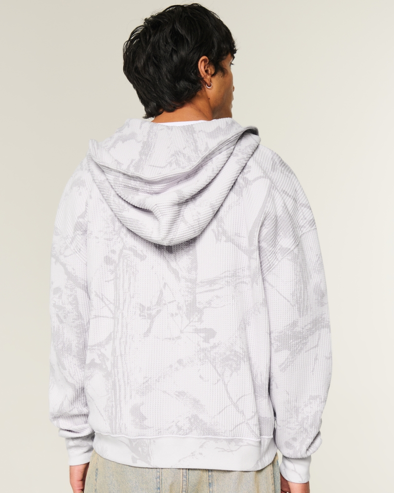 Easy Camo Thermal Zip-Up Hoodie