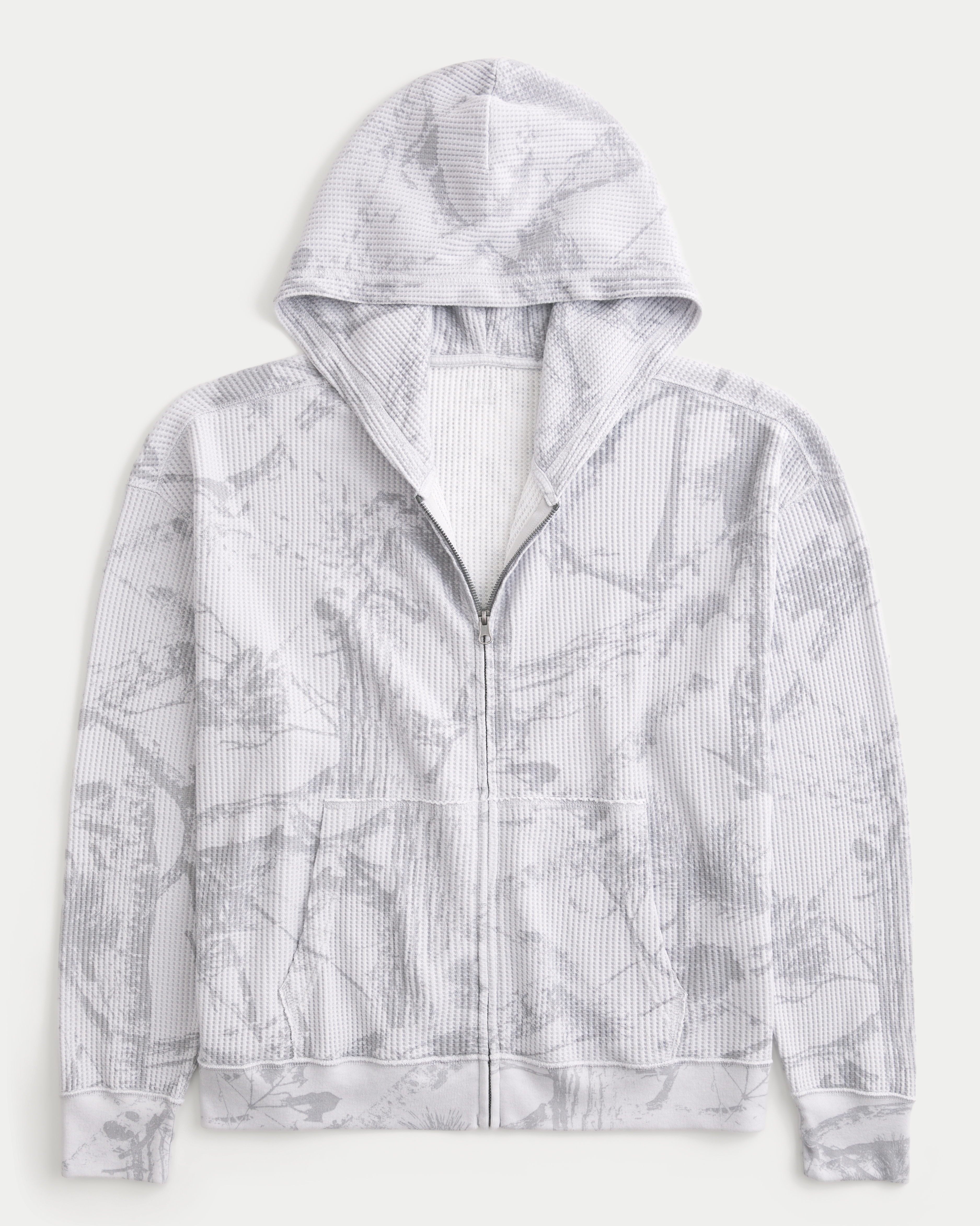 Easy Camo Thermal Zip-Up Hoodie