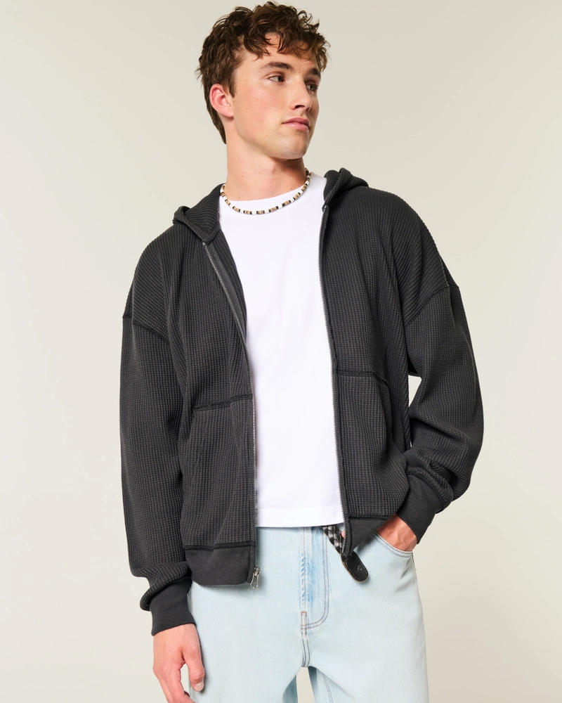 Easy Thermal Zip-Up Hoodie