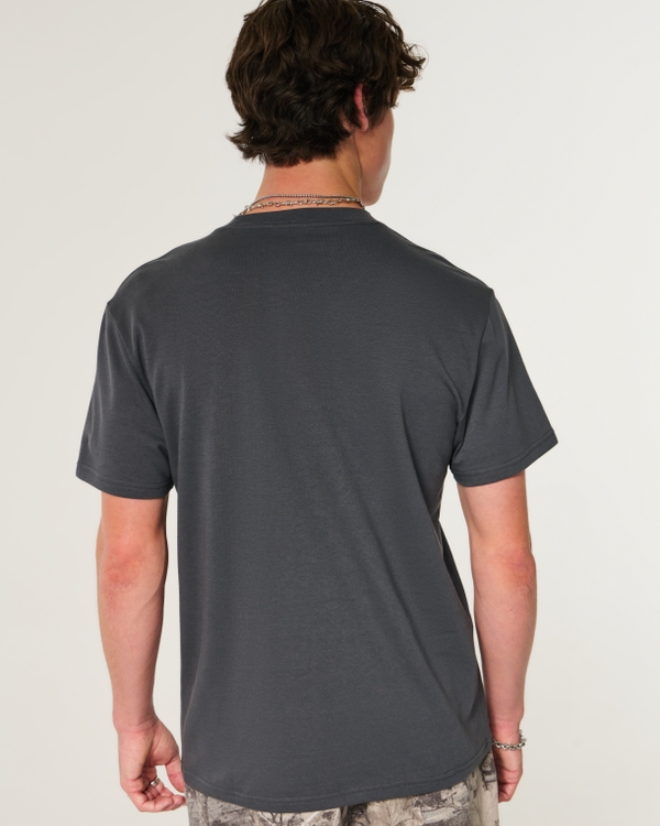 Relaxed Everyday Tee, Dark Gray view 2