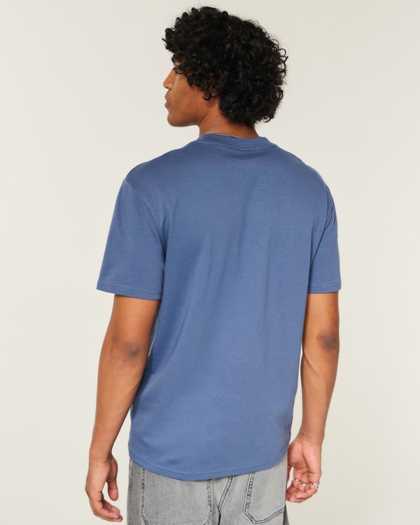 Relaxed Everyday Tee, Faded Navy view 2