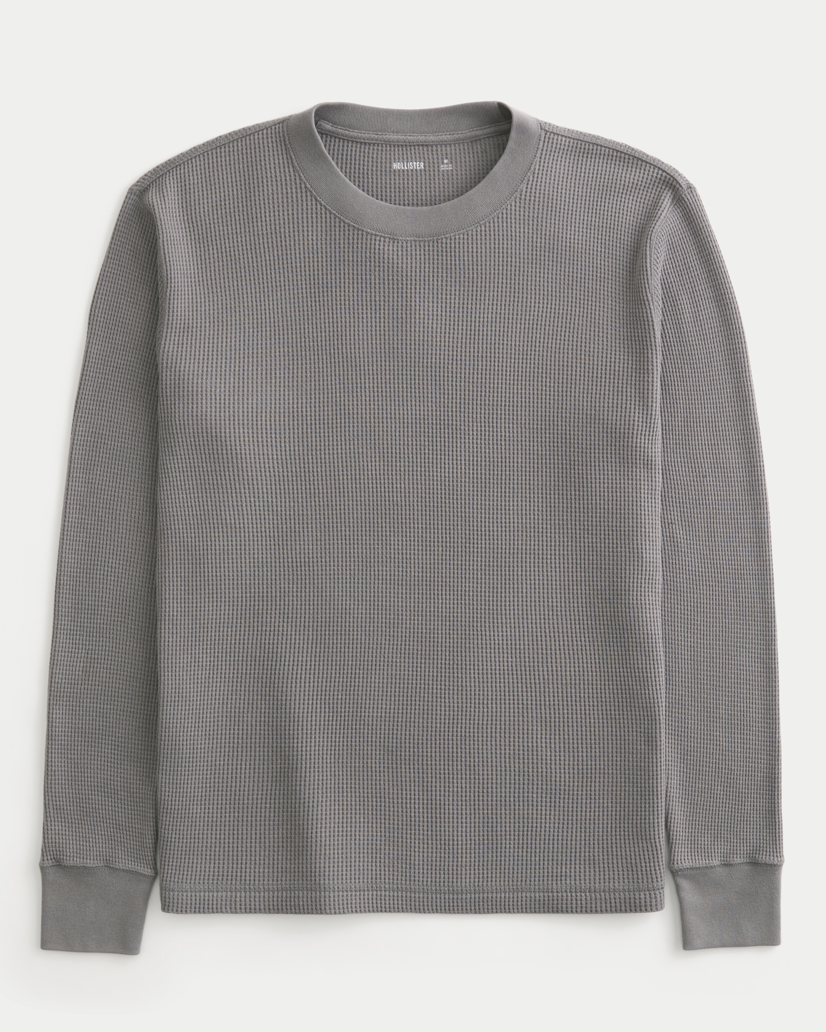 Washed Thermal Crew Shirt