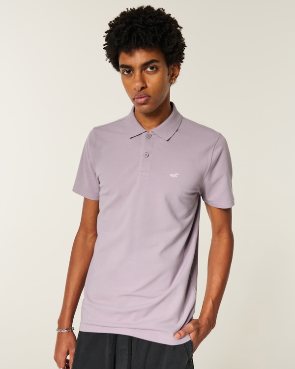 Icon Polo, Pale Mauve view 1