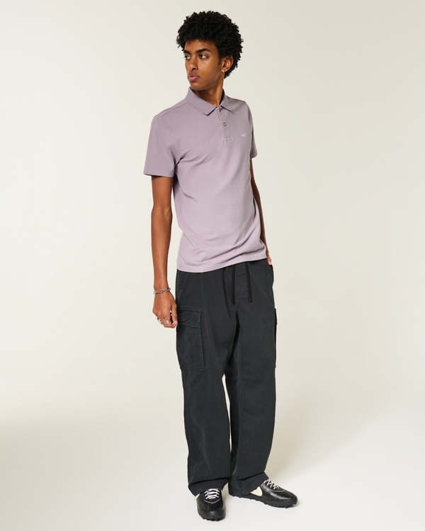 Icon Polo, Pale Mauve view 2