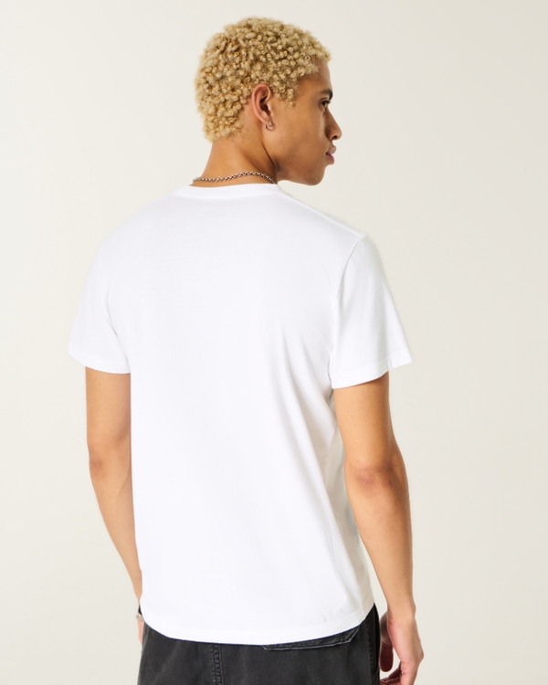 Slim Icon Crew T-Shirt, White view 2