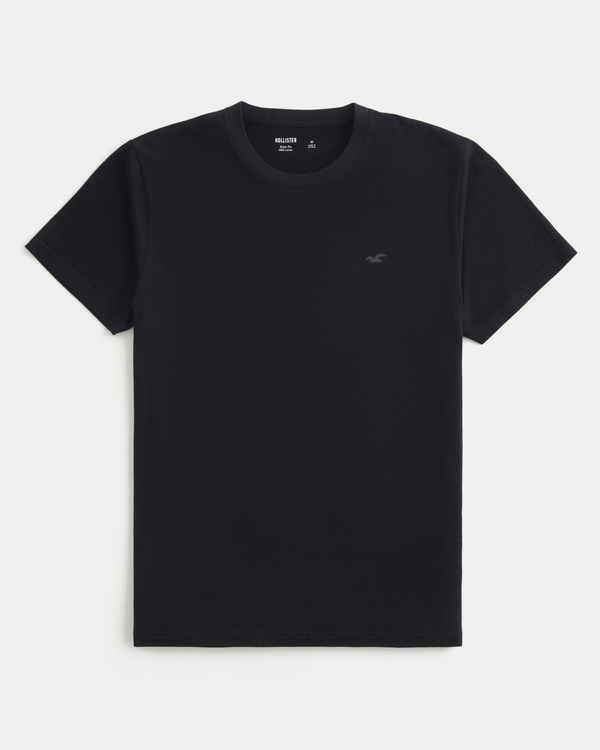 Slim Icon Crew T-Shirt, Black view 1
