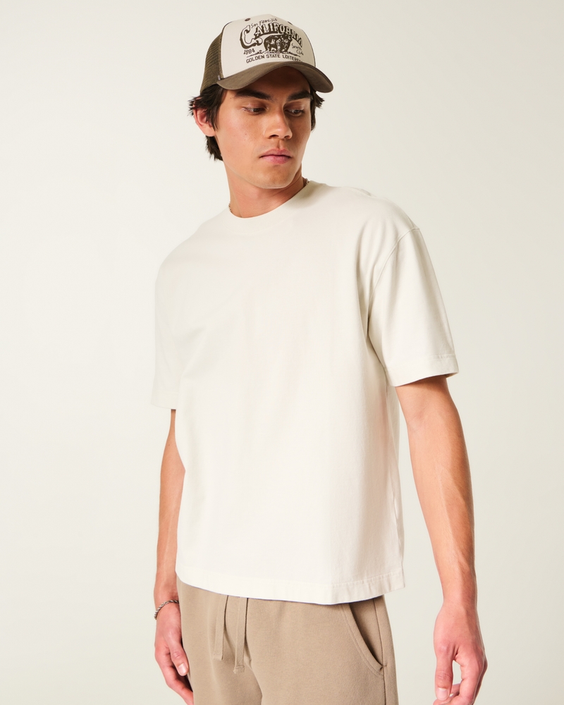 Boxy Heavyweight Crew T-Shirt