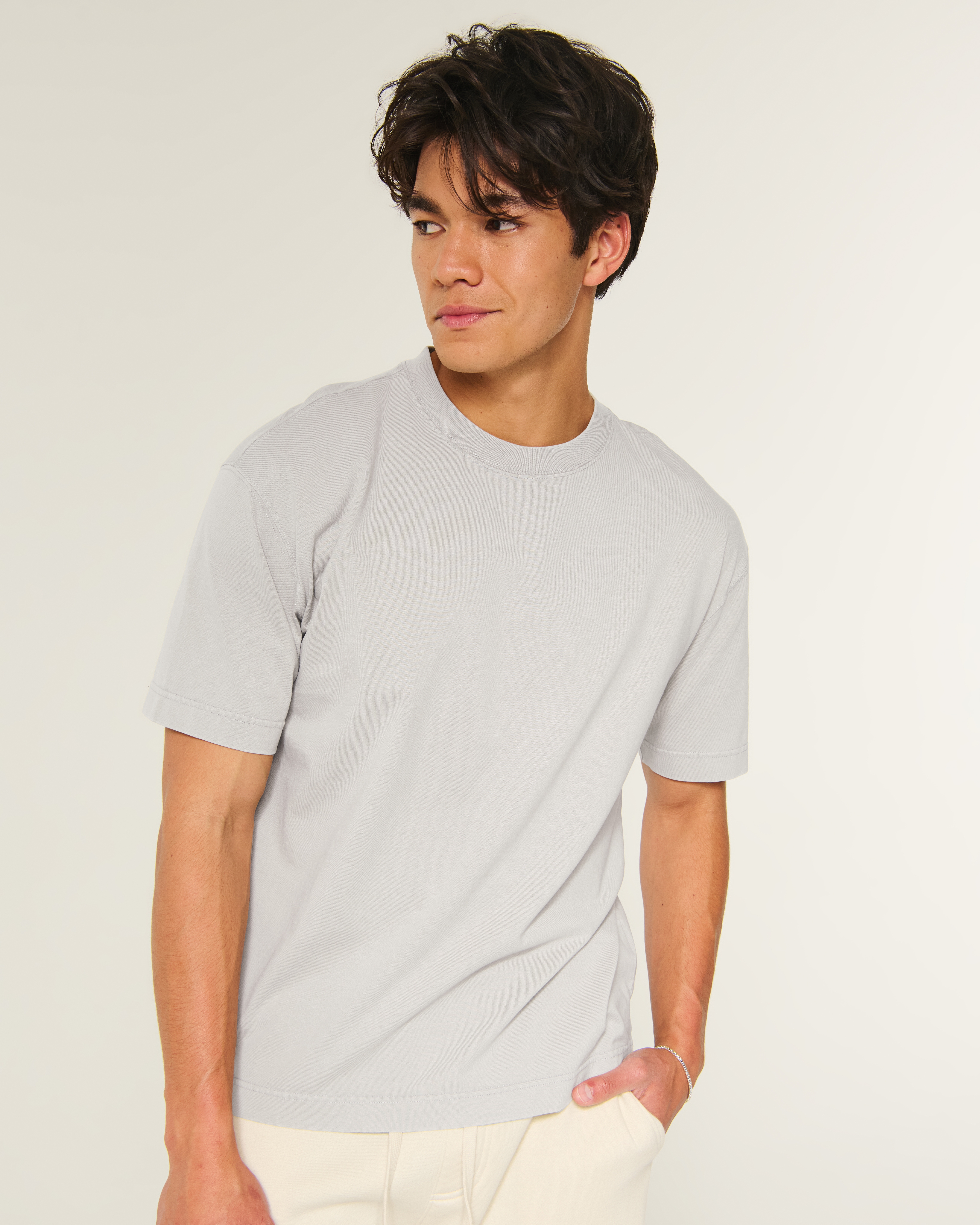 Boxy Heavyweight Crew T-Shirt
