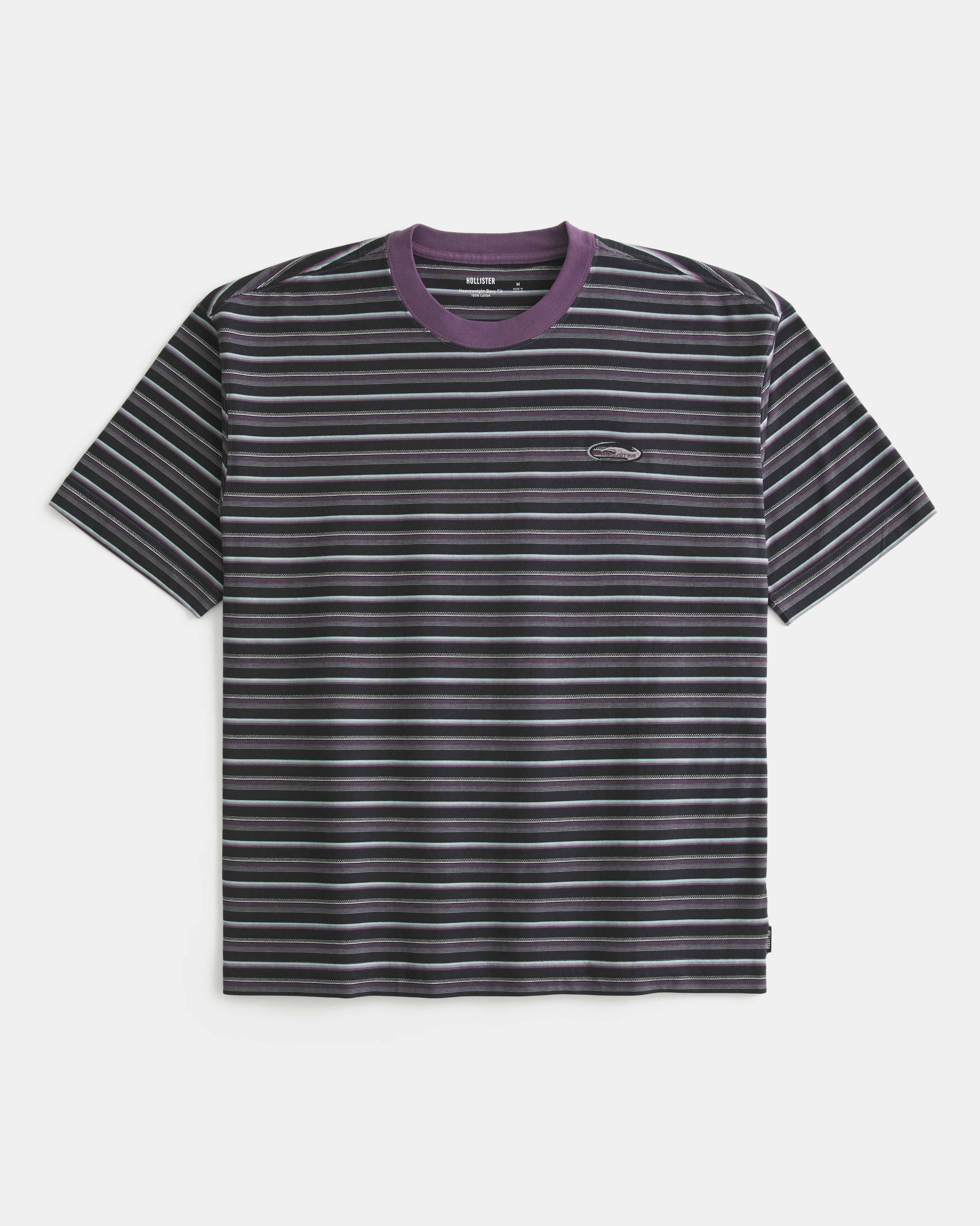 Boxy Heavyweight Logo Crew T-Shirt