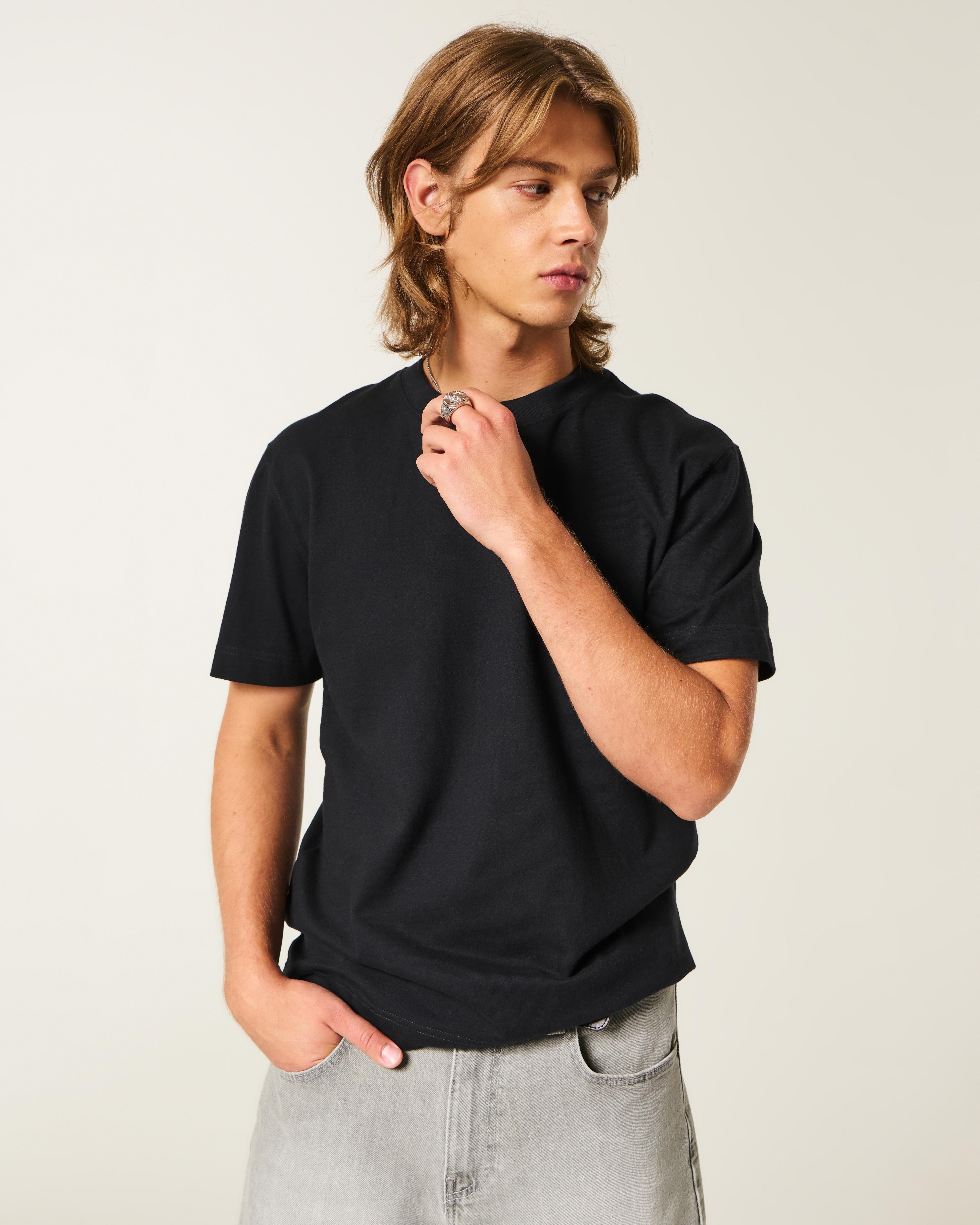 Relaxed Heavyweight Crew T-Shirt