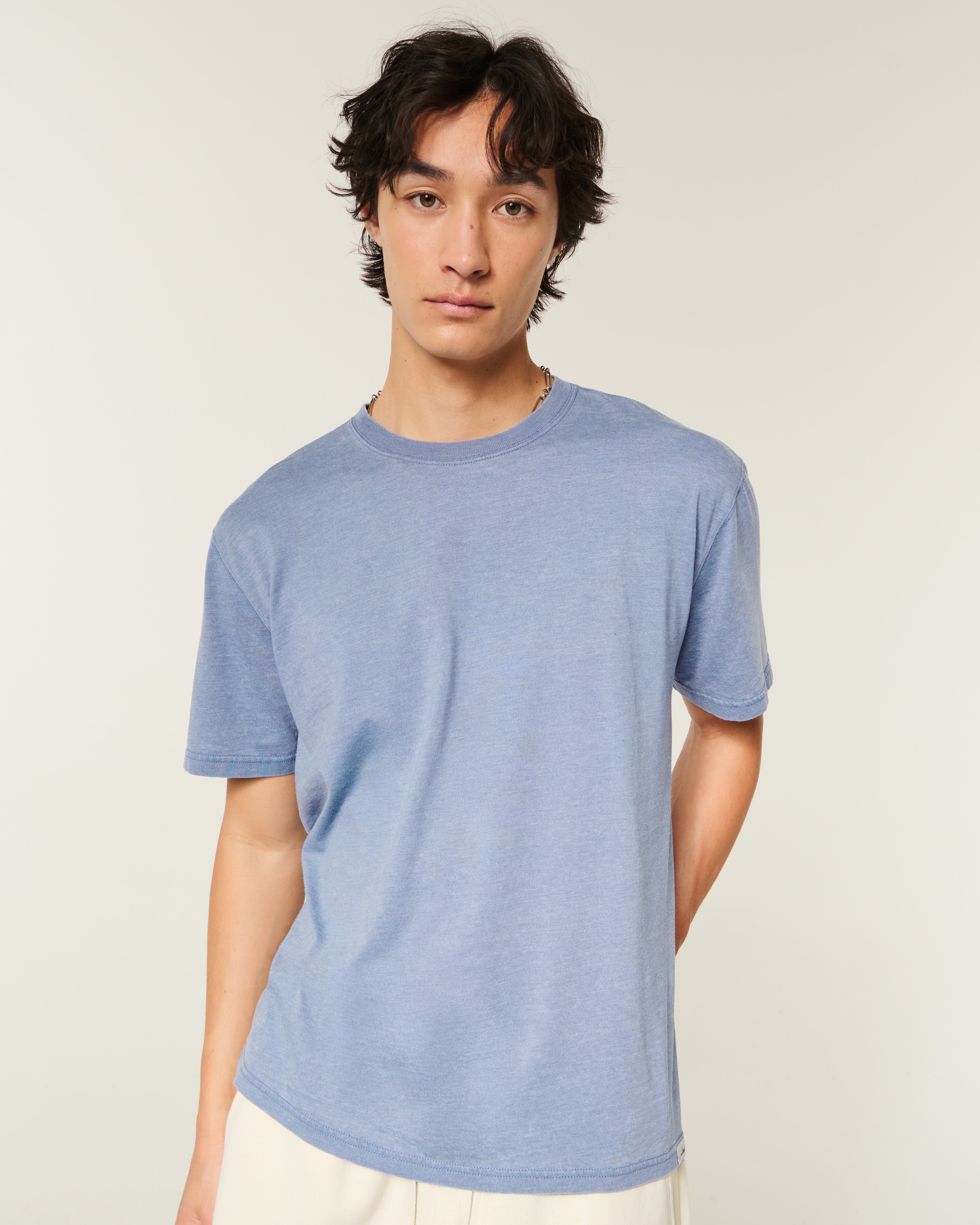 Relaxed Burnout Crew T-Shirt