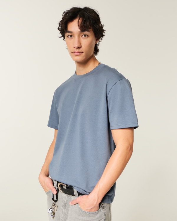 Relaxed Everyday Tee, Dark Blue view 1