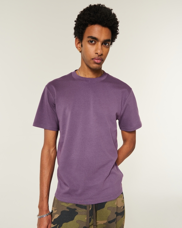 Relaxed Everyday Tee, Purple view 1
