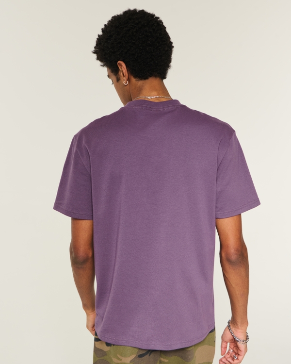 Relaxed Everyday Tee, Purple view 2