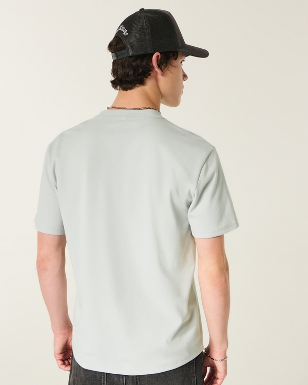 Relaxed Everyday Tee, Blue Gray view 2