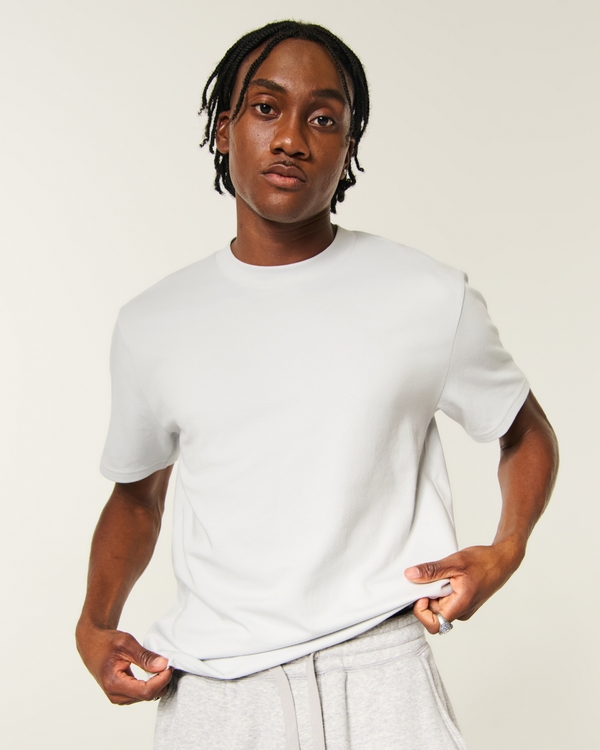 Relaxed Everyday Tee, Light Gray view 1
