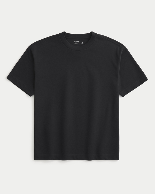 Boxy Cooling Tee, Black view 1