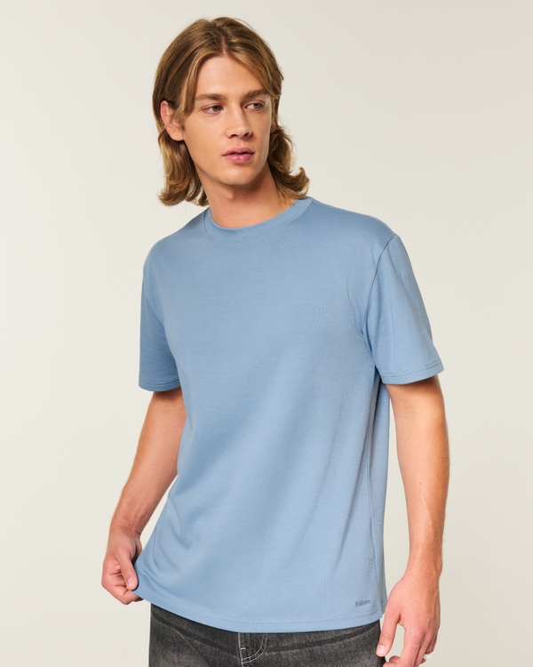 Relaxed Everyday Tee, Faded Blue view 1