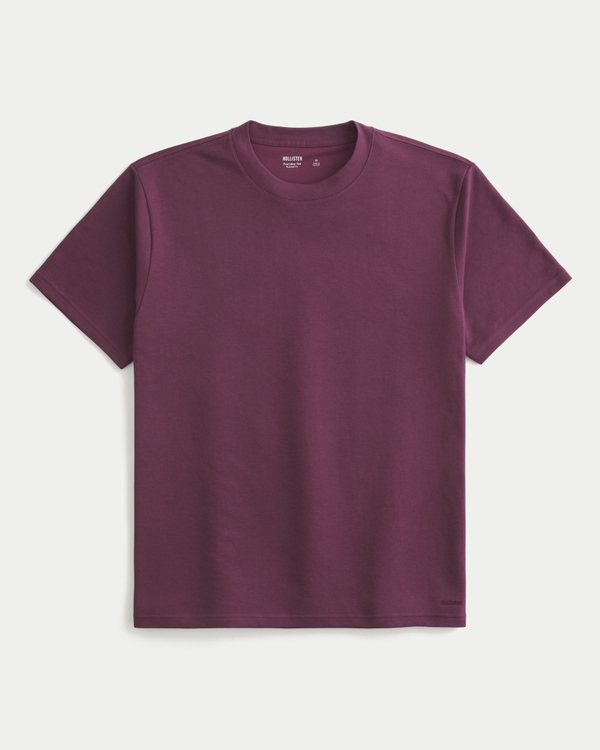 Relaxed Everyday Tee, Dark Violet view 1