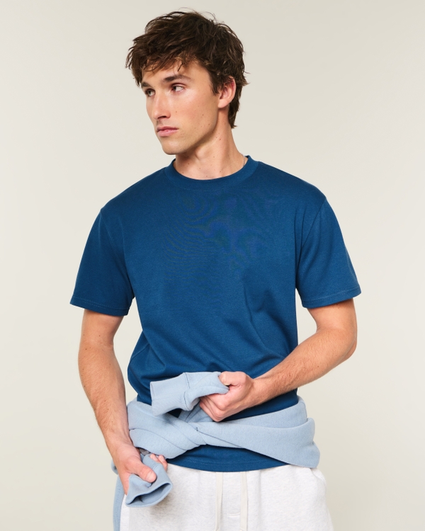 Relaxed Everyday Tee, Dark Blue view 1