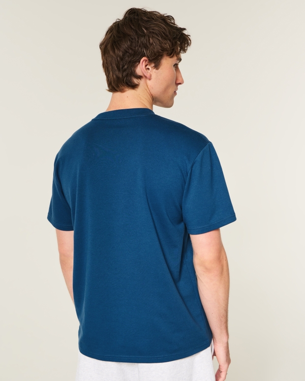 Relaxed Everyday Tee, Dark Blue view 2