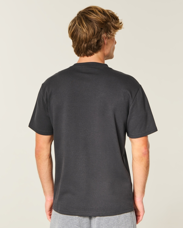 Relaxed Everyday Tee, Charcoal view 2