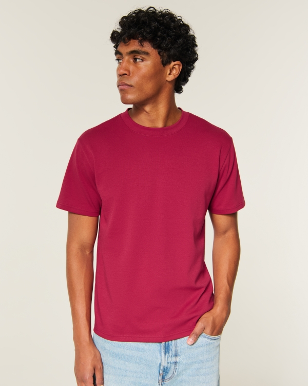 Relaxed Everyday Tee, Red view 1
