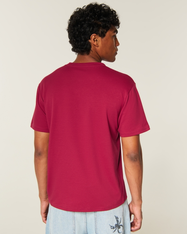Relaxed Everyday Tee, Red view 2