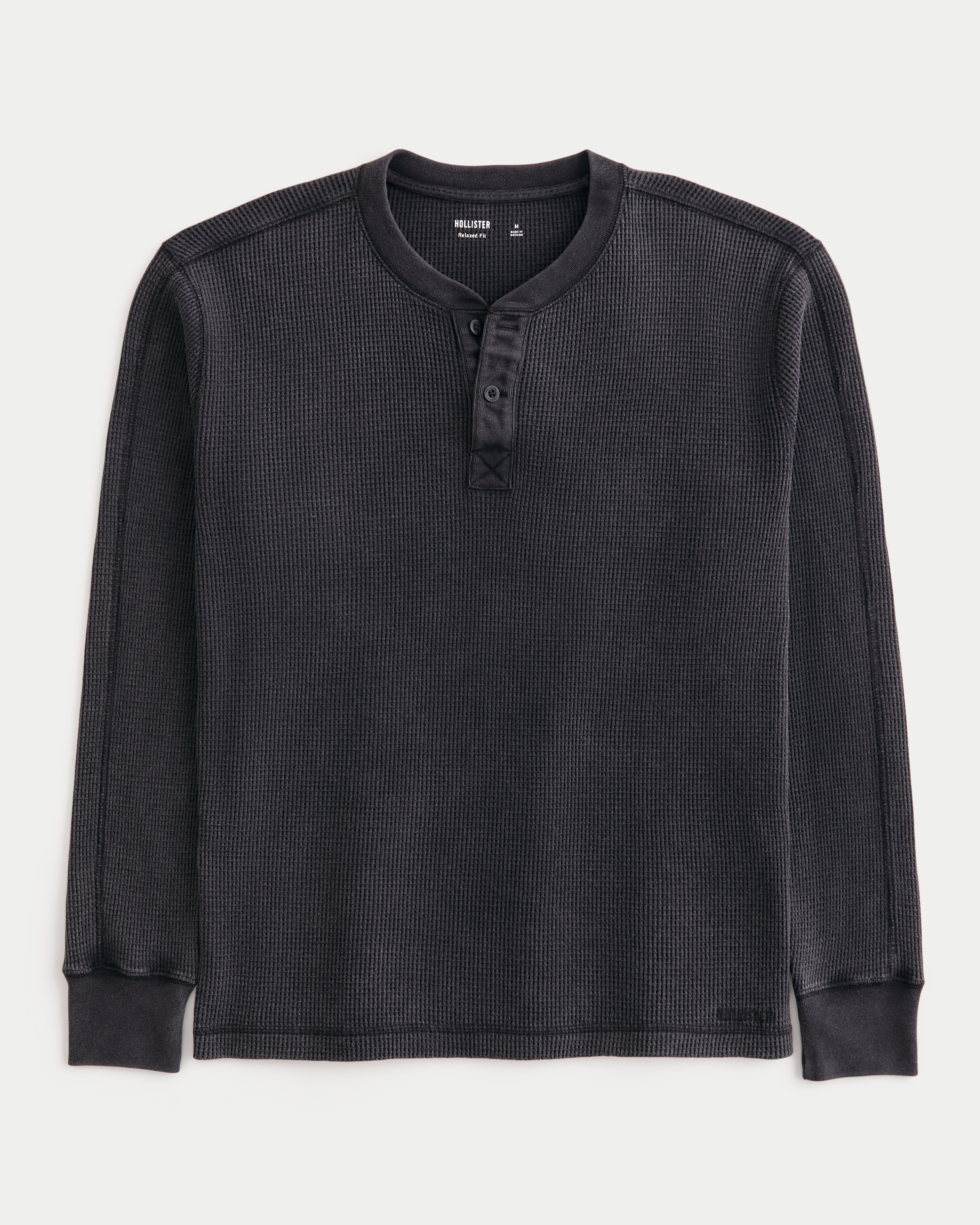 Relaxed Washed Thermal Henley