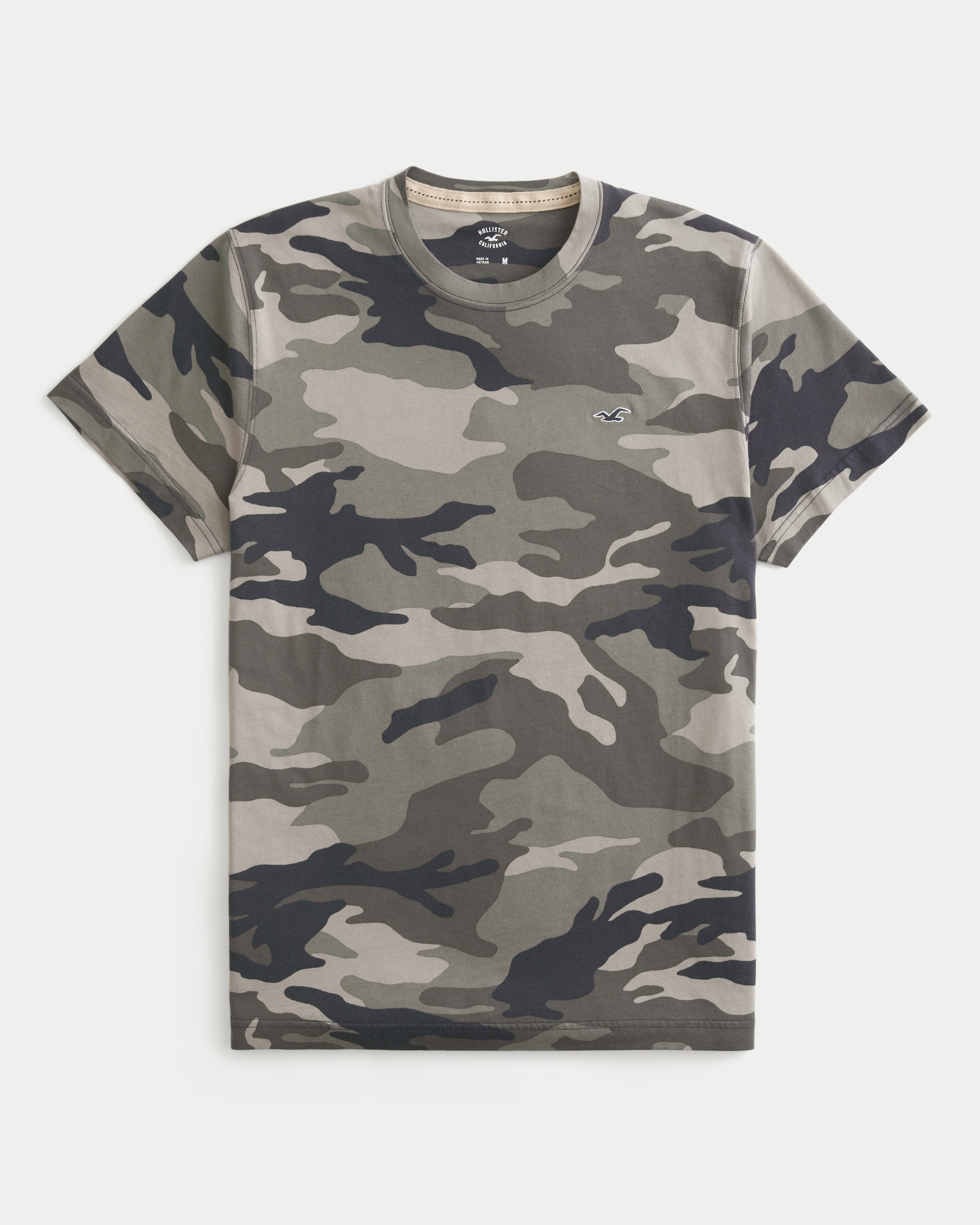 Cotton Camo Crew Icon T-Shirt