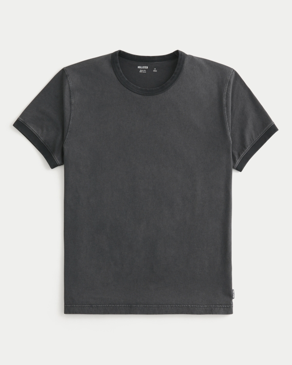 メンズ コットンリンガーTシャツ | メンズ トップス | HollisterCo.com