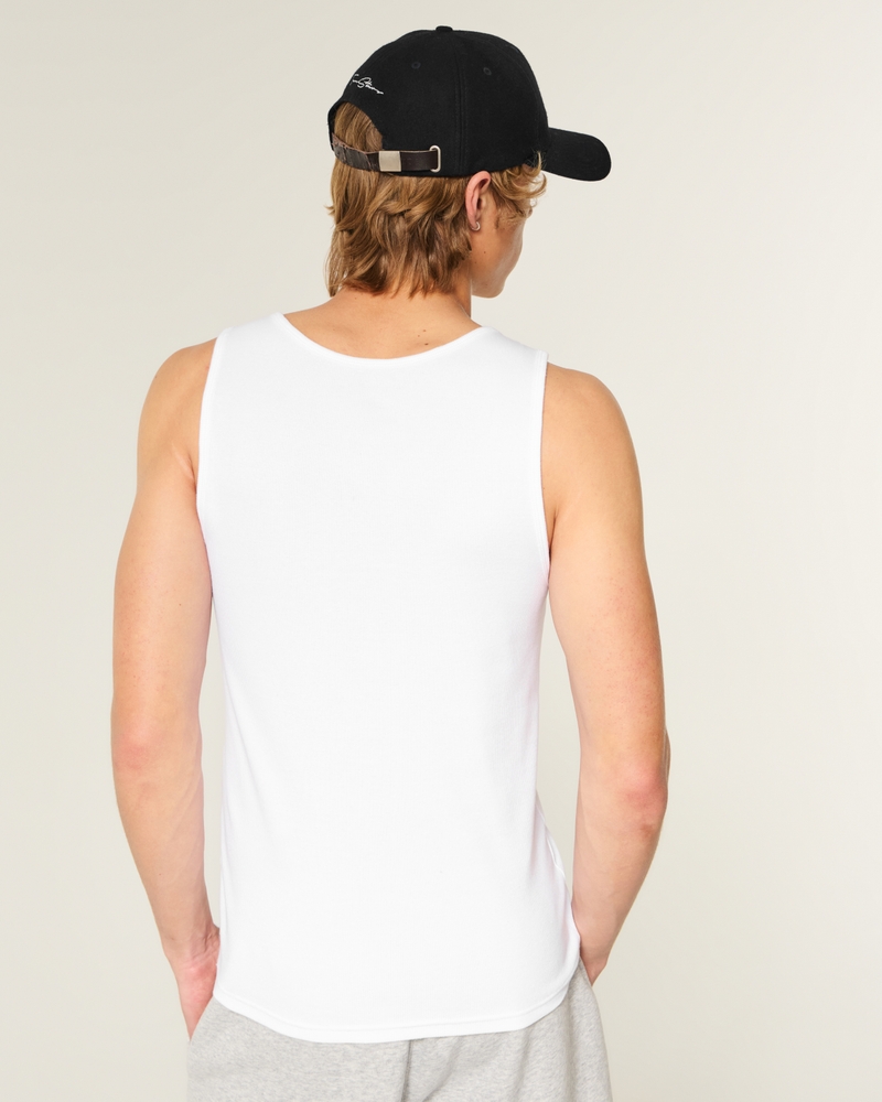 メンズ リブタンクトップ | メンズ トップス | HollisterCo.com