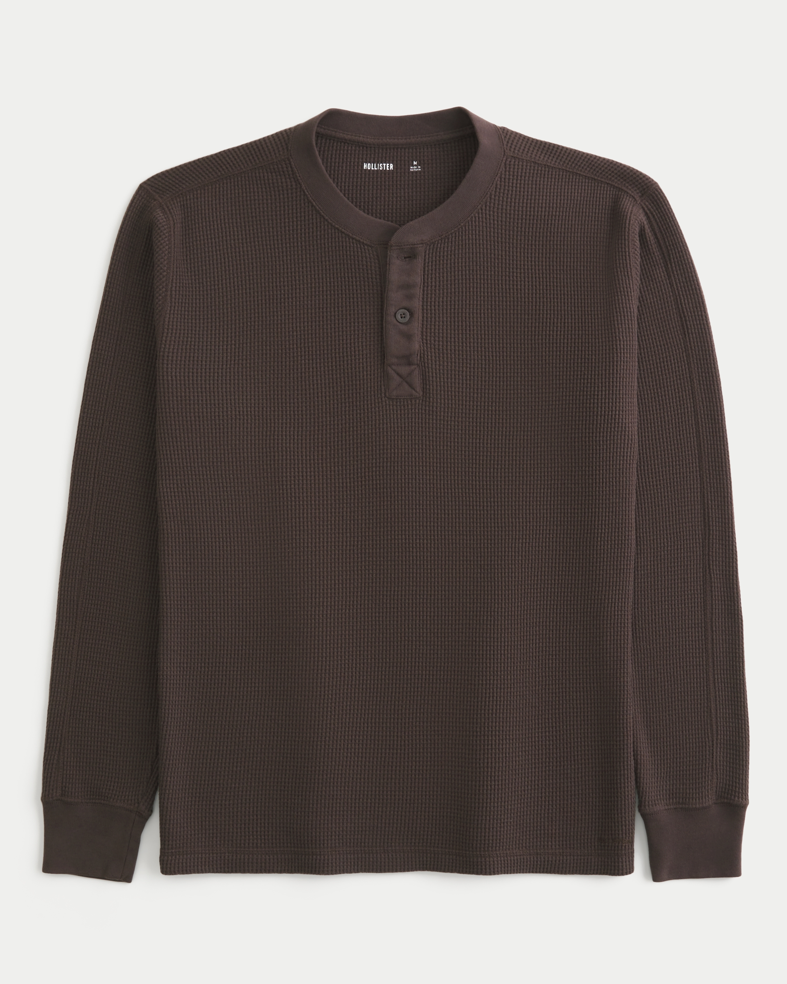Long-Sleeve Thermal Henley