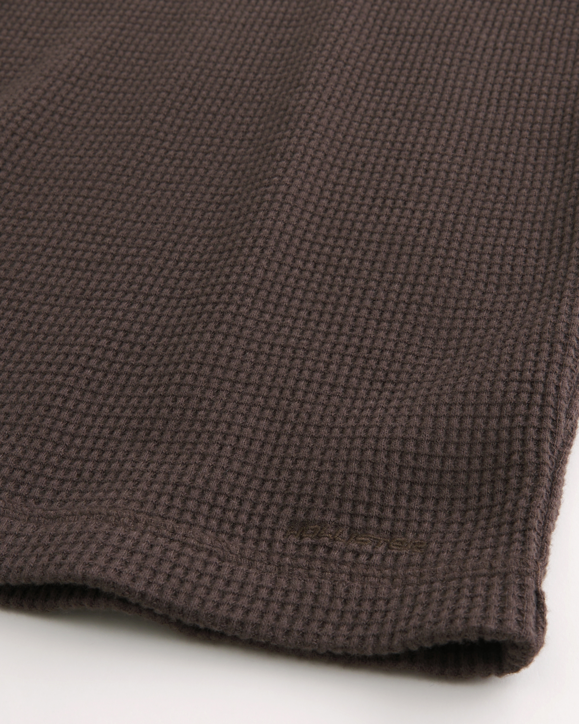 Long-Sleeve Thermal Henley