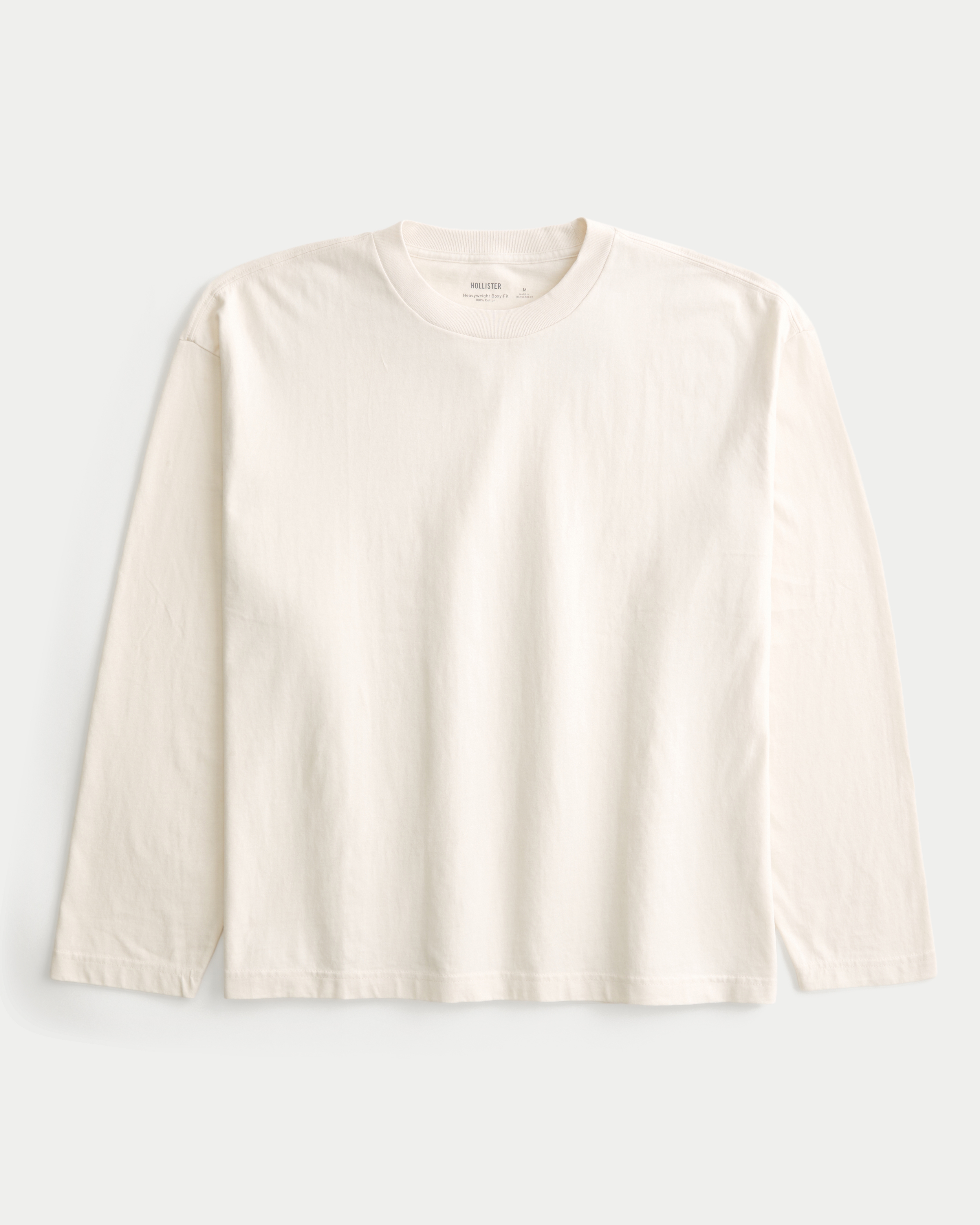Boxy Heavyweight Long-Sleeve Crew T-Shirt