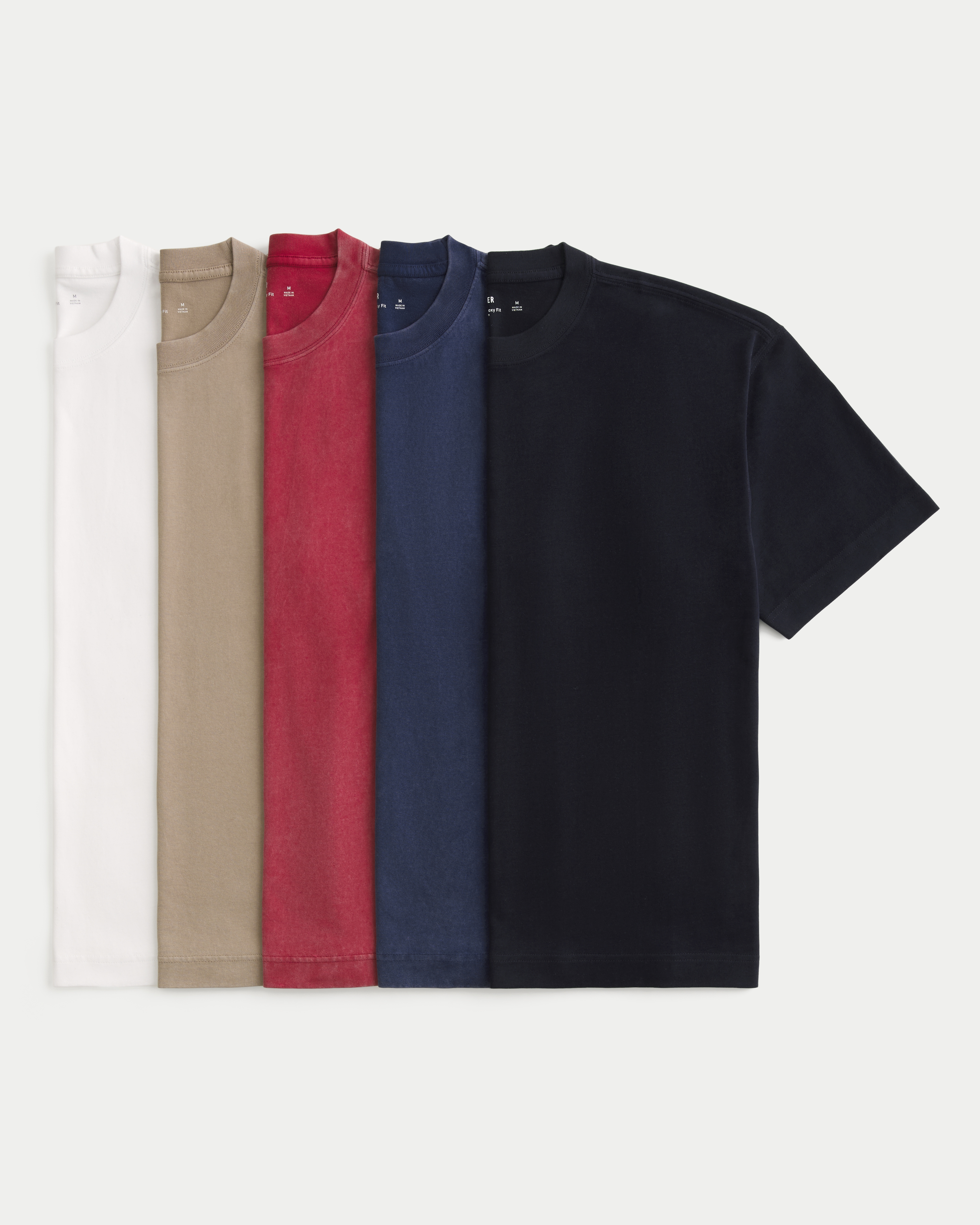 Boxy Heavyweight Crew T-Shirt -Pack