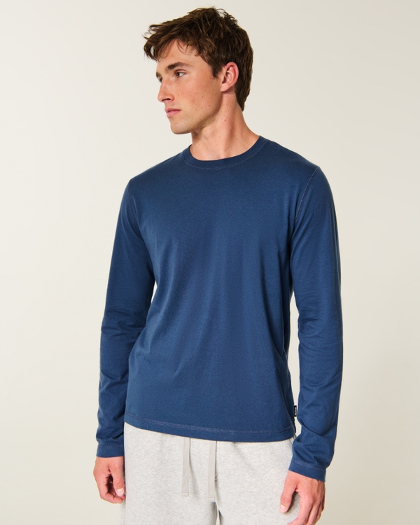 Long-Sleeve Cotton Layering T-Shirt
