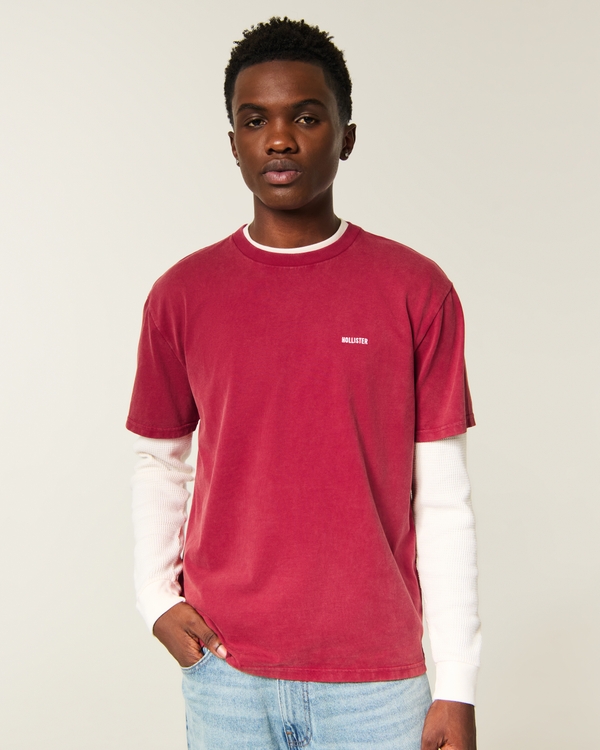 Relaxed Heavyweight Logo Tee