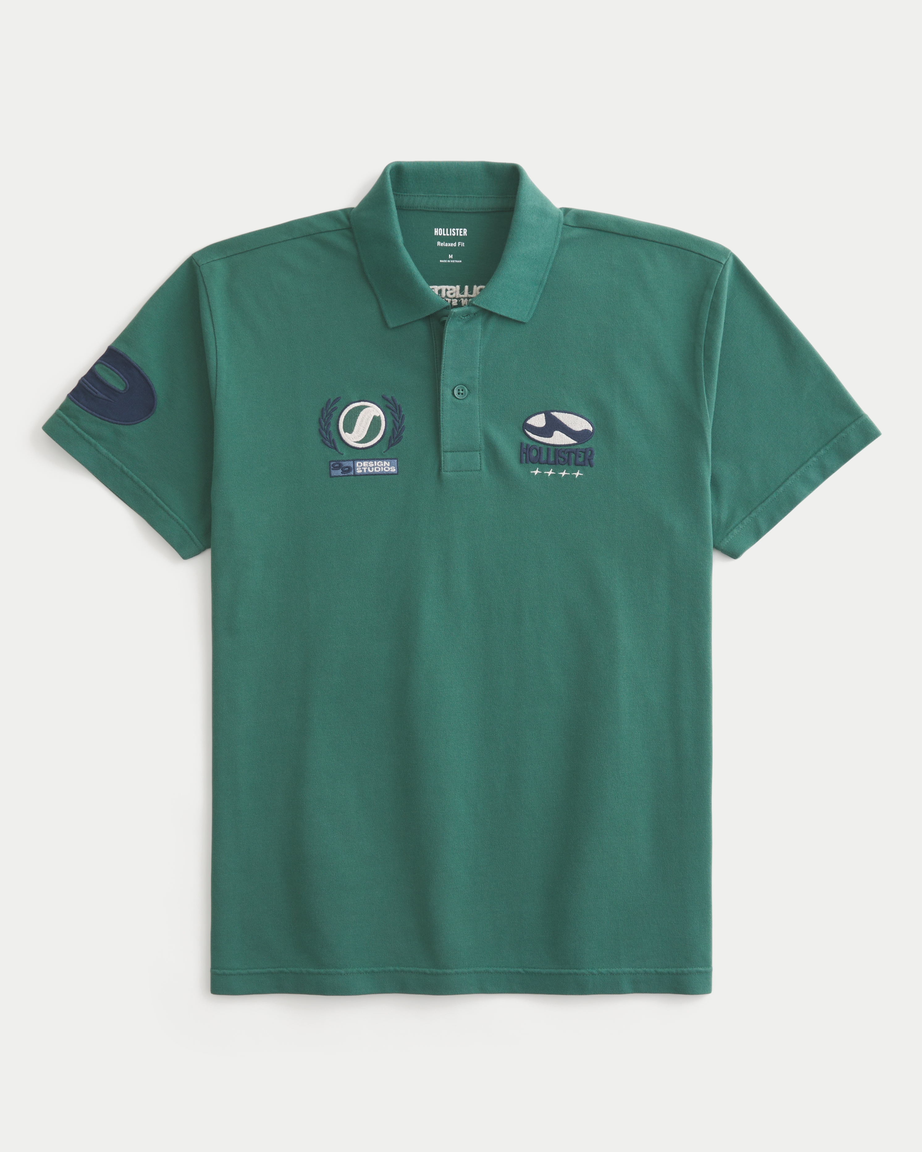 Relaxed Logo Graphic Polo