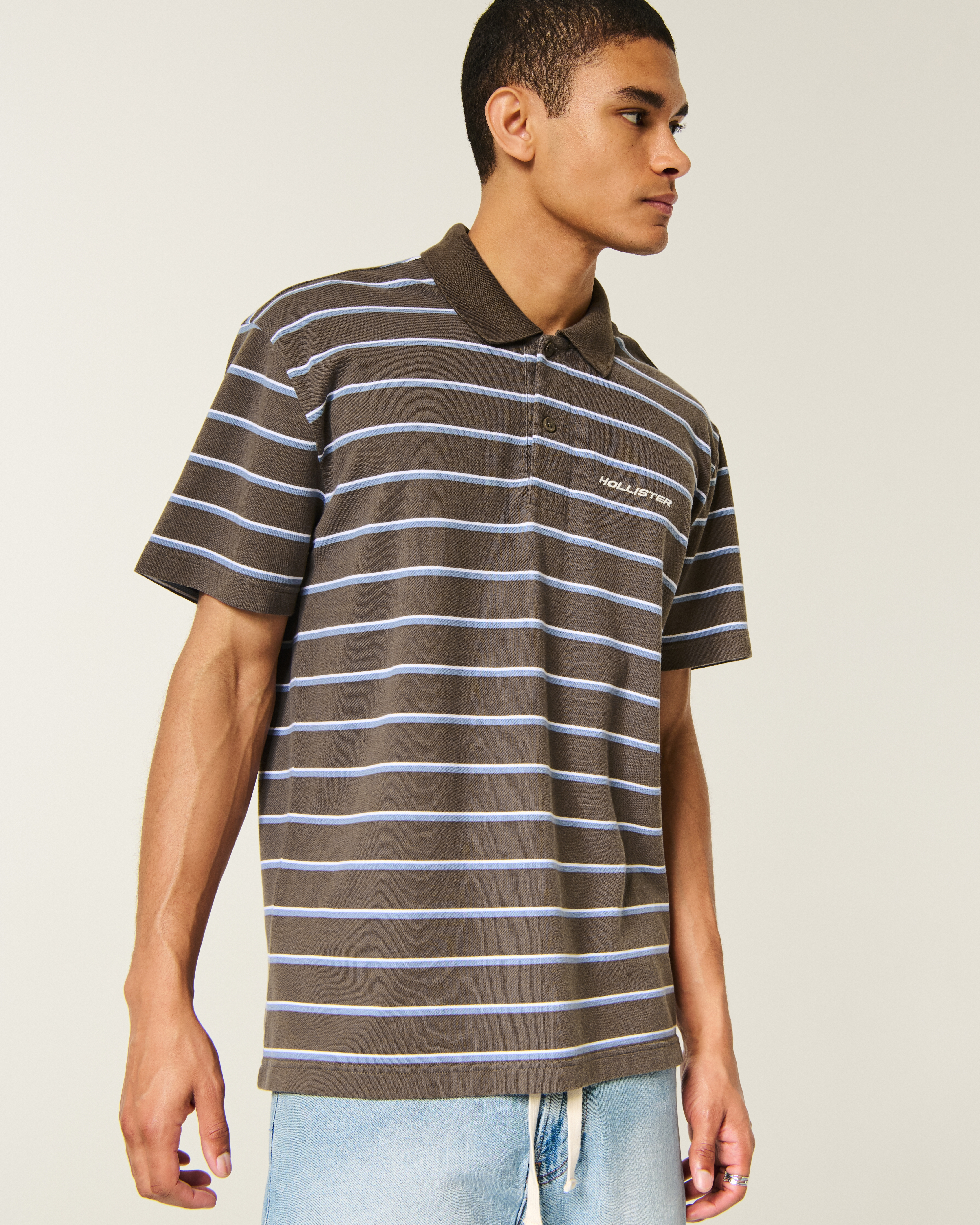 Relaxed Logo Polo