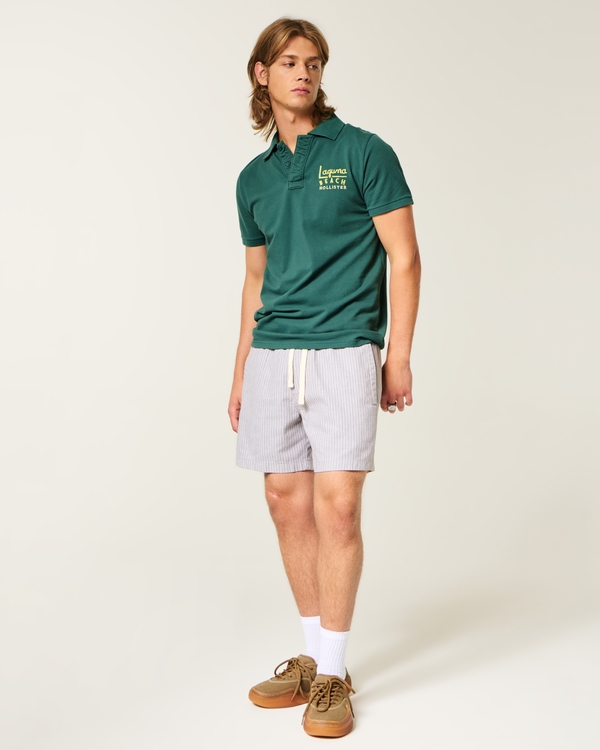 Icon Polo, Dark Emerald view 2